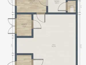 Prodej výrobních prostor, Brumovice, 60 m2