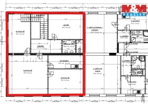 Pronájem kanceláře, Hlinsko, Tyršova, 196 m2