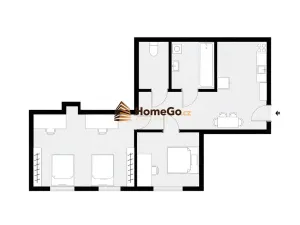 Pronájem bytu 2+1, Praha - Nusle, Žateckých, 73 m2