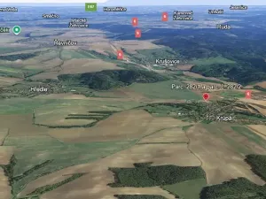 Prodej pozemku pro bydlení, Krupá, 4110 m2