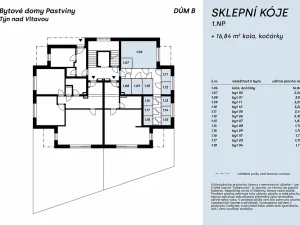 Prodej bytu 3+kk, Týn nad Vltavou, Na pastvinách, 64 m2