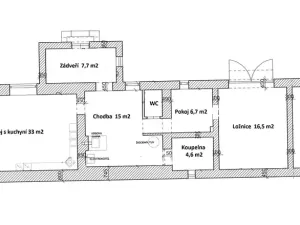 Prodej rodinného domu, Ovčáry, 85 m2