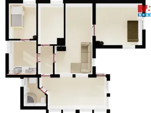 Prodej rodinného domu, Kašperské Hory, Zahrádkářů, 91 m2