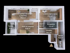 Prodej bytu 4+kk, Brno - Štýřice, Celní, 155 m2