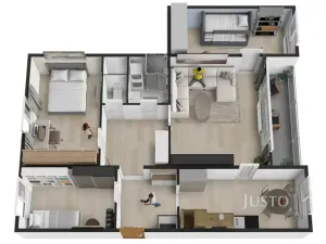 Prodej bytu 4+1, Ústí nad Labem, Spartakiádní, 82 m2