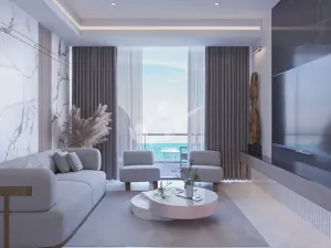 Prodej bytu 1+kk, Trikomo, Kypr, 39 m2