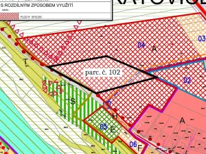 Prodej podílu pozemku pro bydlení, Katovice, 4417 m2