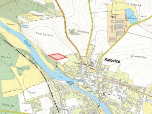 Prodej podílu pozemku pro bydlení, Katovice, 4417 m2