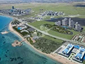 Prodej bytu 1+kk, Trikomo, Kypr, 37 m2