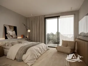 Prodej bytu 1+1, Pafos, Kypr, 51 m2