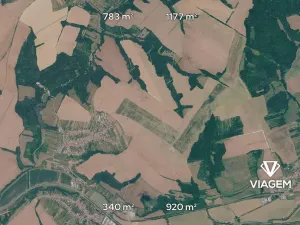 Prodej podílu pole, Popovice, 1610 m2