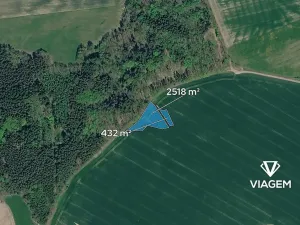 Prodej pole, Příkosice, 2950 m2