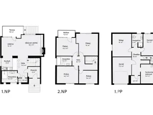 Prodej rodinného domu, Praha - Horní Počernice, Jeřická, 232 m2