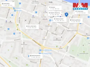 Pronájem bytu 2+1, Kolín - Kolín I, Husova, 53 m2