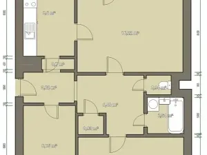 Prodej bytu 3+1, Brno, Mikuláškovo náměstí, 69 m2
