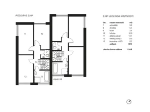 Pronájem rodinného domu, Praha - Vinoř, Lipoltická, 114 m2