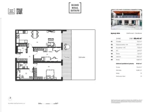 Prodej bytu 3+kk, Praha - Strašnice, Zvěřinova, 97 m2