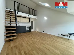 Pronájem bytu 1+kk, Praha - Vršovice, Krymská, 44 m2