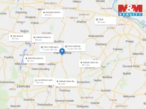 Prodej pozemku pro bydlení, Polní Voděrady, 860 m2
