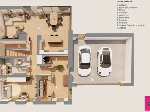 Prodej rodinného domu, Rousínov, Rolnická, 256 m2