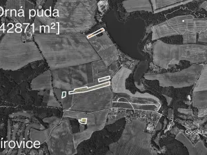 Prodej pole, Bystřice - Jírovice, 42871 m2