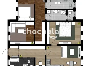 Pronájem kanceláře, Pardubice, Školská, 157 m2