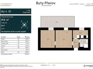 Prodej bytu 2+1, Přerov - Přerov I-Město, Husova, 53 m2