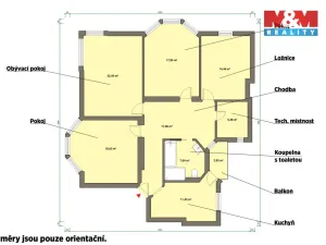 Pronájem bytu 4+1, Cheb, Májová, 121 m2