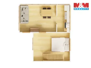 Prodej chaty, Jílové u Prahy - Luka pod Medníkem, 70 m2