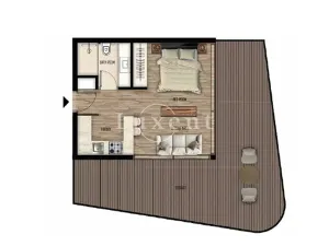 Prodej bytu 1+1, Taqah, Omán, 70 m2