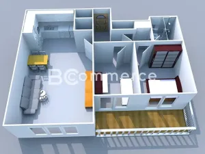 Pronájem bytu 3+kk, Brno, Kosmova, 76 m2