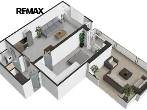 Pronájem bytu 2+kk, Kolín, Antonína Dvořáka, 52 m2