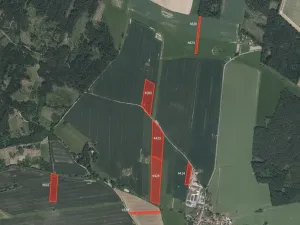 Prodej pole, Křenovice, 126648 m2