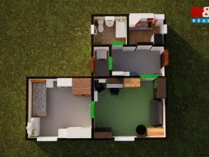 Prodej rodinného domu, Roudnice nad Labem, Barákova, 44 m2