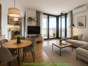 Pronájem bytu 1+kk, Praha - Žižkov, Ke kapslovně, 38 m2