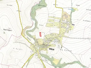 Prodej pole, Vitice, 180 m2