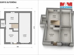 Prodej rodinného domu, Zruč nad Sázavou, Ke Ctiborkám, 65 m2