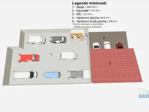 Pronájem výrobních prostor, Brandýs nad Labem-Stará Boleslav, 345 m2