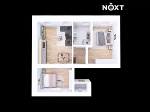 Prodej apartmánu, Horní Planá, 63 m2