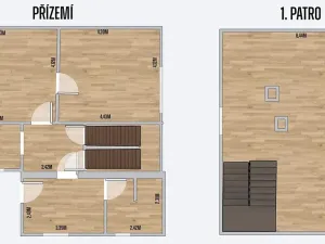 Prodej rodinného domu, Krupá, 55 m2