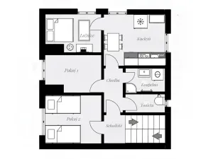 Prodej bytu 3+1, České Budějovice, Ant. Slavíčka, 64 m2