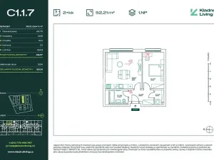 Prodej bytu 2+kk, Kladno, Pražská, 48 m2