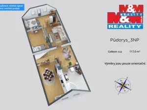 Prodej rodinného domu, Povrly - Roztoky, 202 m2