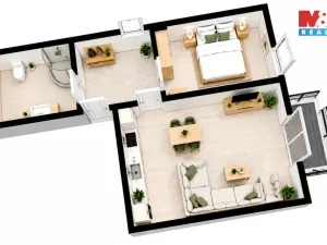 Prodej bytu 2+kk, Golčův Jeníkov, Chotěbořská, 53 m2