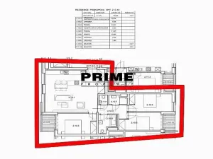 Pronájem bytu 4+kk, Praha - Žižkov, Prokopova, 91 m2