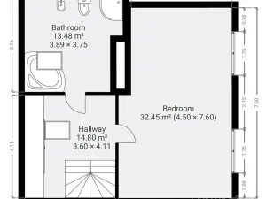 Pronájem bytu 3+1, Praha - Hloubětín, Poděbradská, 108 m2