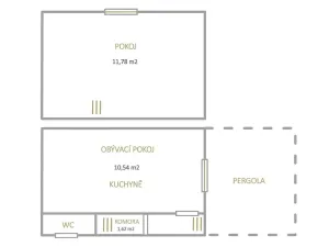 Prodej chaty, Bílina, 24 m2