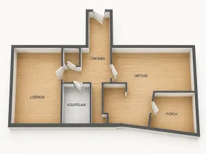 Pronájem bytu 3+kk, Praha - Michle, Michelská, 100 m2