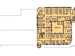 Pronájem kanceláře, Praha - Jinonice, Pekařská, 1010 m2