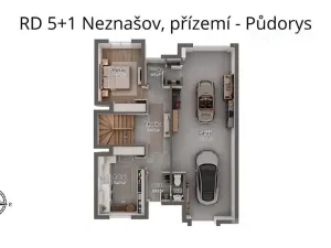 Prodej rodinného domu, Všemyslice, 163 m2